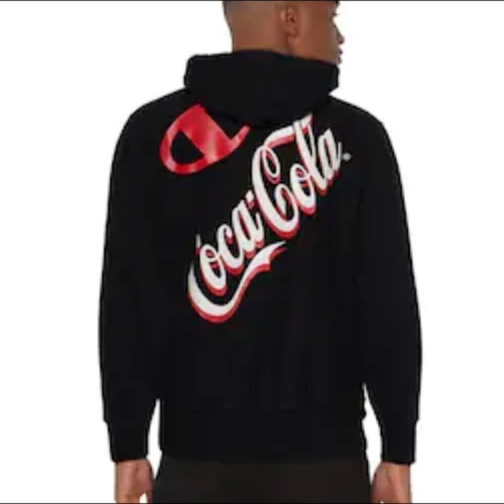Champion Coca Cola Coke Hoodie Reverse Weave XS